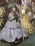 Edouard Manet At Longchamp Racecourse oil painting artist